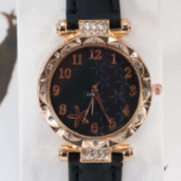 Women's Imitation Leather Strap Watch